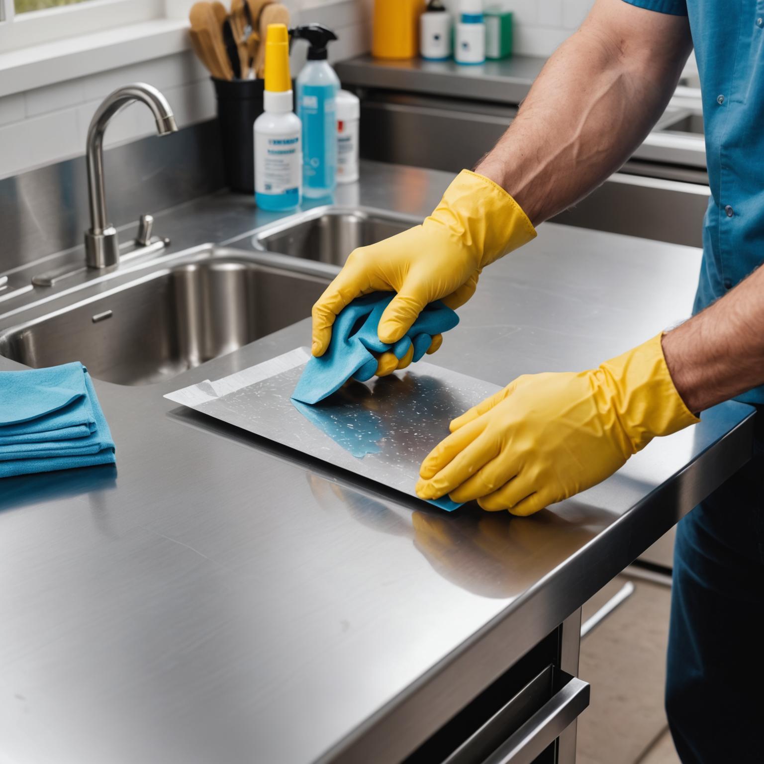 How to Handle Residual Glue on Stainless Steel Sheets?