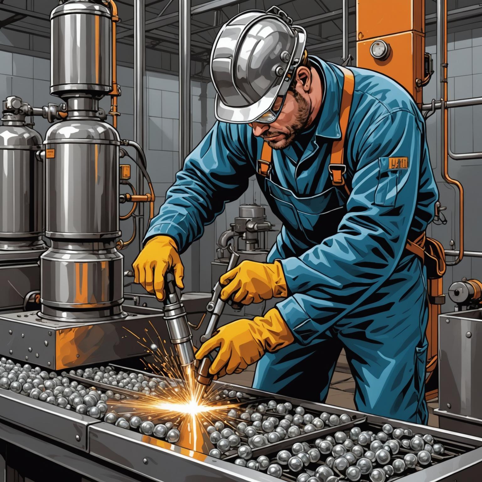 How to pickle and passivate after welding stainless steel?