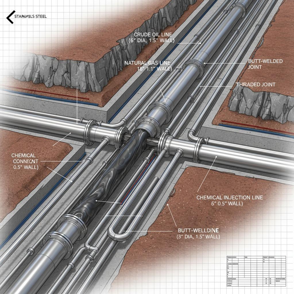 How to Select and Install Stainless Steel Pipe for Oil and Gas